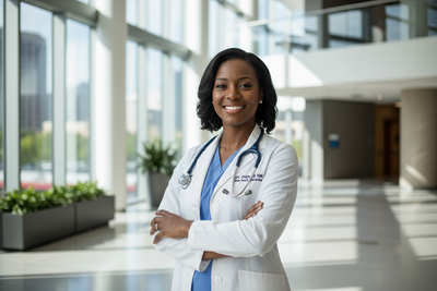 black woman doctor