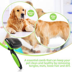 Self Cleaning Pet Brush! (A must have)