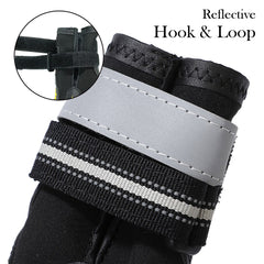 Reflective Waterproof Dog Boots