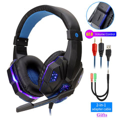 Wired Gamer Headset with LED lightening