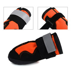 Reflective Waterproof Dog Boots