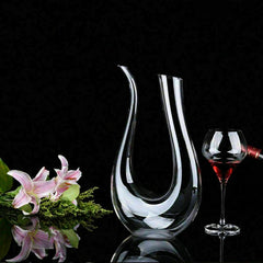 Crystal U-shaped Wine Decanter (1500 ml)