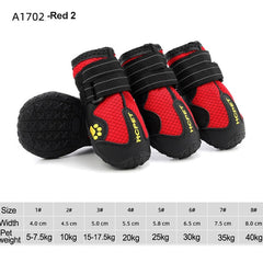 Reflective Waterproof Dog Boots