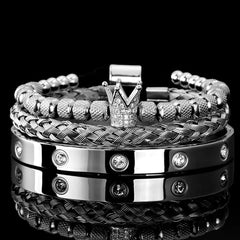 Crystal Embedded Roman Bracelets